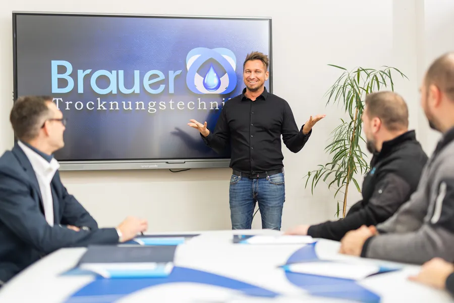 Vortrag vor dem Team